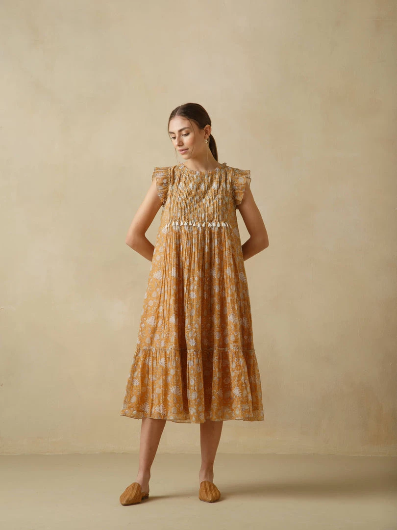 BunaStudio Midi Dresses Odyssey Ruffle Dress 7 BunaStudio Midi Dresses Odyssey Ruffle Dress