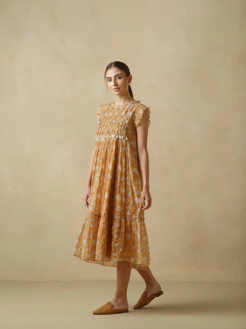 BunaStudio Midi Dresses Odyssey Ruffle Dress 5 BunaStudio Midi Dresses Odyssey Ruffle Dress