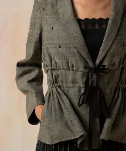 BunaStudio Jackets & Overlayers Old Stories Short Trench Coat