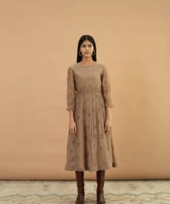 BunaStudio Midi Dresses Oldpine Tier Dress