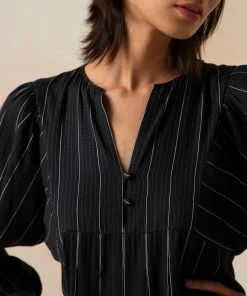 BunaStudio Midi Dresses Parisian Dream Pleat Dress