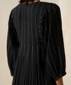 BunaStudio Midi Dresses Parisian Dream Pleat Dress