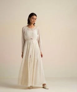 BunaStudio Peach Tree Maxi Dress