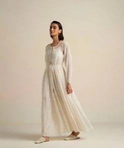 BunaStudio Peach Tree Maxi Dress