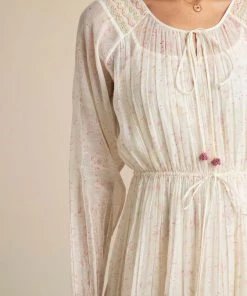 BunaStudio Peach Tree Maxi Dress