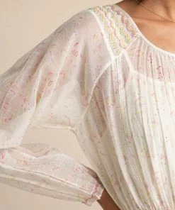 BunaStudio Peach Tree Maxi Dress