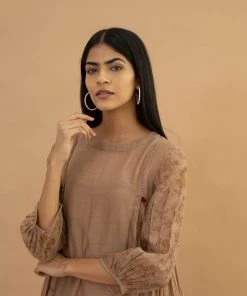 BunaStudio Pecan Tassel Dress