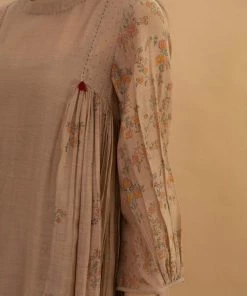 BunaStudio Pecan Tassel Dress