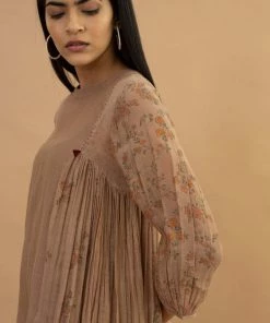 BunaStudio Pecan Tassel Dress