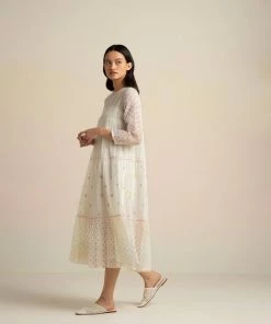 BunaStudio Phosphenes Tier Dress Midi Dresses