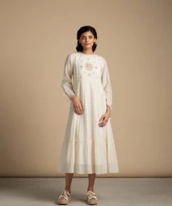 BunaStudio Maxi Dresses Picture Frame Dress