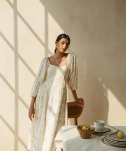 BunaStudio Pleated Heritage Dress