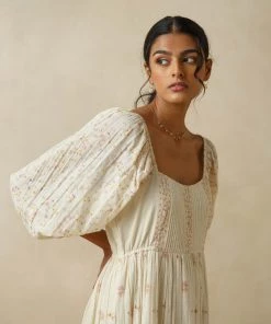 BunaStudio Pleated Heritage Dress