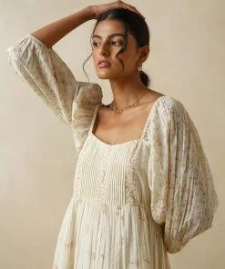 BunaStudio Pleated Heritage Dress