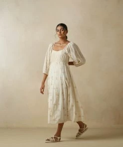 BunaStudio Pleated Heritage Dress