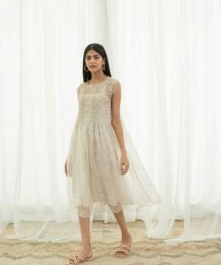 BunaStudio Queen Of The Night Midi Dress Midi Dresses