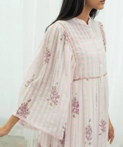 BunaStudio Raspberry Vine Dress Midi Dresses