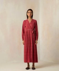 BunaStudio Redwood Wrap Dress
