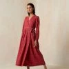 BunaStudio Redwood Wrap Dress