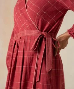 BunaStudio Redwood Wrap Dress