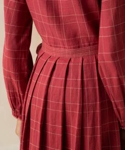 BunaStudio Redwood Wrap Dress