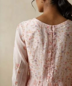 BunaStudio Midi Dresses Rosefinch Tier Dress