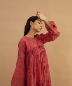 BunaStudio Rosehip Tiered Dress