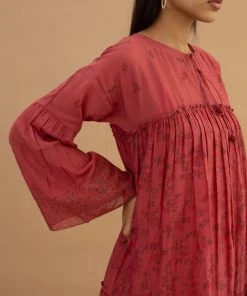 BunaStudio Rosehip Tiered Dress