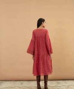 BunaStudio Rosehip Tiered Dress