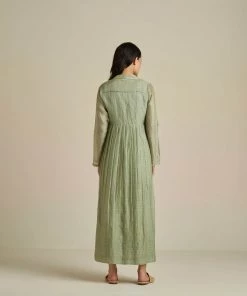 BunaStudio Sage Angarakha Maxi Dress Maxi Dresses