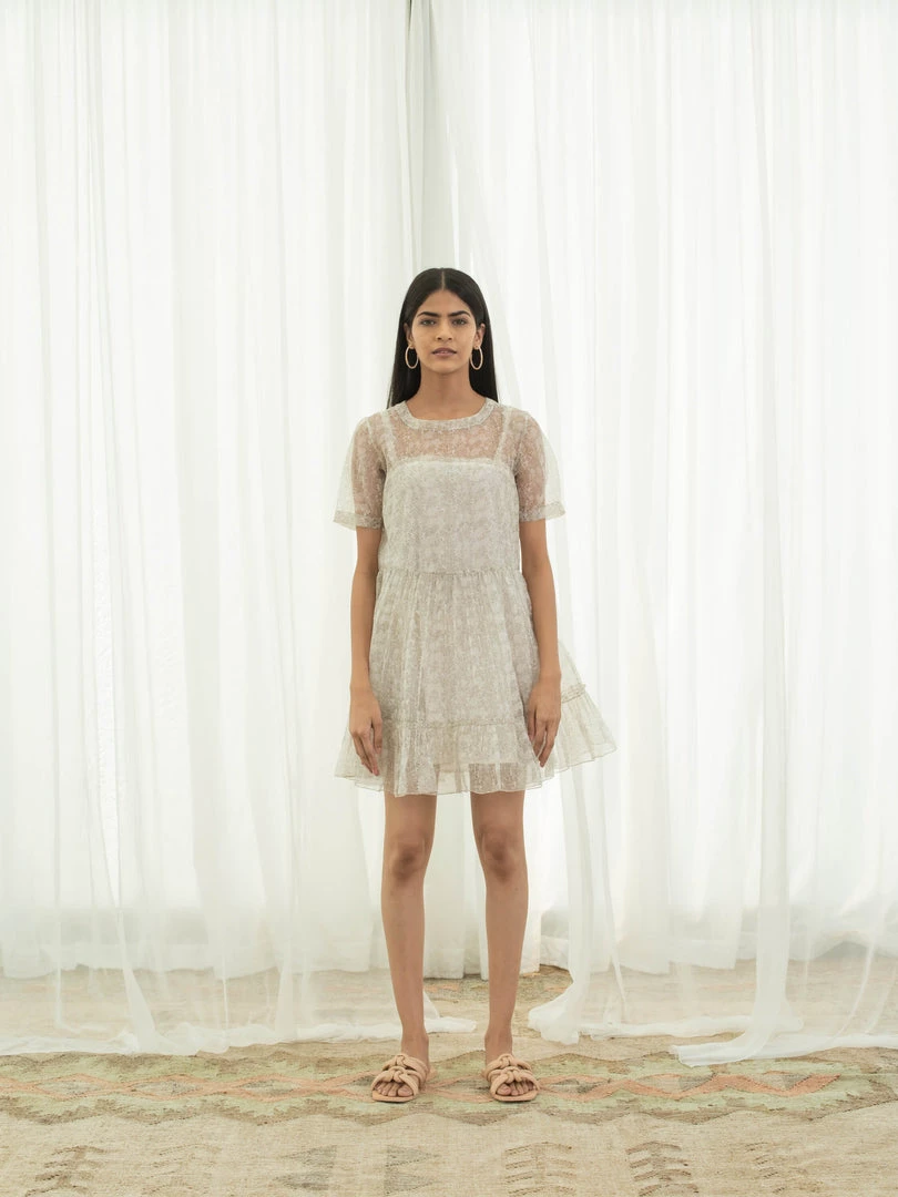 BunaStudio Mini Dresses Seashells Short Dress 3 BunaStudio Mini Dresses Seashells Short Dress