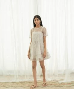 BunaStudio Mini Dresses Seashells Short Dress 11 BunaStudio Mini Dresses Seashells Short Dress