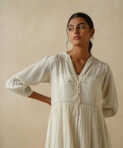 BunaStudio Seedpearl Midi Dress Midi Dresses