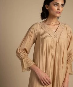 BunaStudio Midi Dresses Sepia Midi Dress