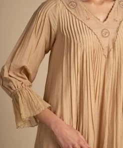 BunaStudio Midi Dresses Sepia Midi Dress