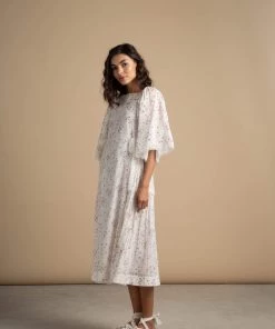 BunaStudio Sesame Blossoms Bow Dress