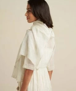 BunaStudio Silver Inlay Scarf