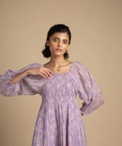 BunaStudio Siringo Smock Dress Midi Dresses