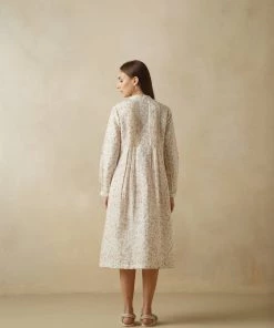 BunaStudio Smock Linen Shirt Dress