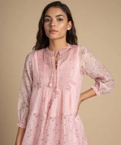 BunaStudio Midi Dresses Soho Tier Dress