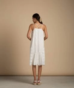 BunaStudio Straw Flower Dress Midi Dresses 10 BunaStudio Straw Flower Dress Midi Dresses