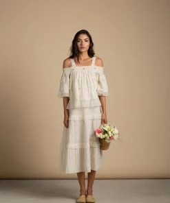 BunaStudio Tops & Blouses Summer Idyll Blouse