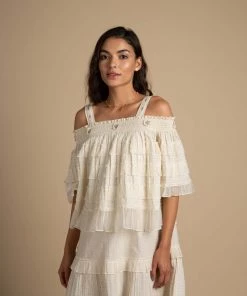 BunaStudio Tops & Blouses Summer Idyll Blouse