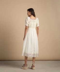 BunaStudio Midi Dresses Sunbeam Smock Midi Dress