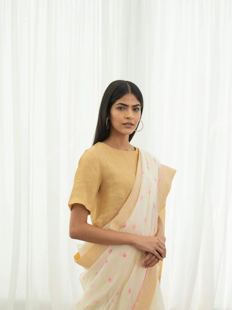 BunaStudio Sarees Sunflower Saree 7 BunaStudio Sarees Sunflower Saree