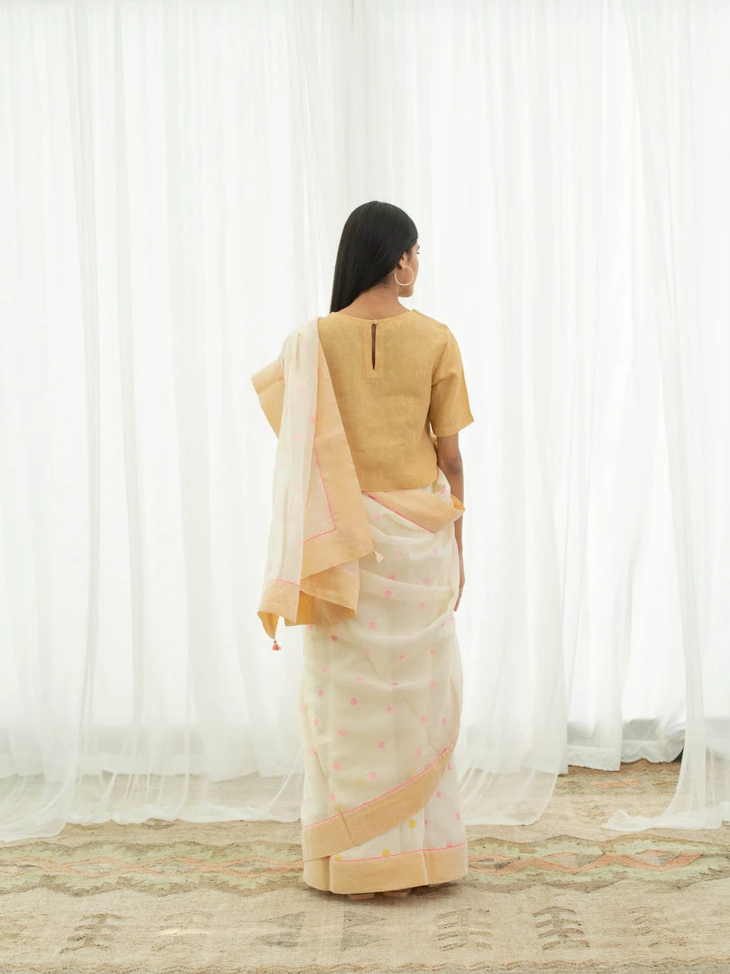 BunaStudio Sarees Sunflower Saree 6 BunaStudio Sarees Sunflower Saree
