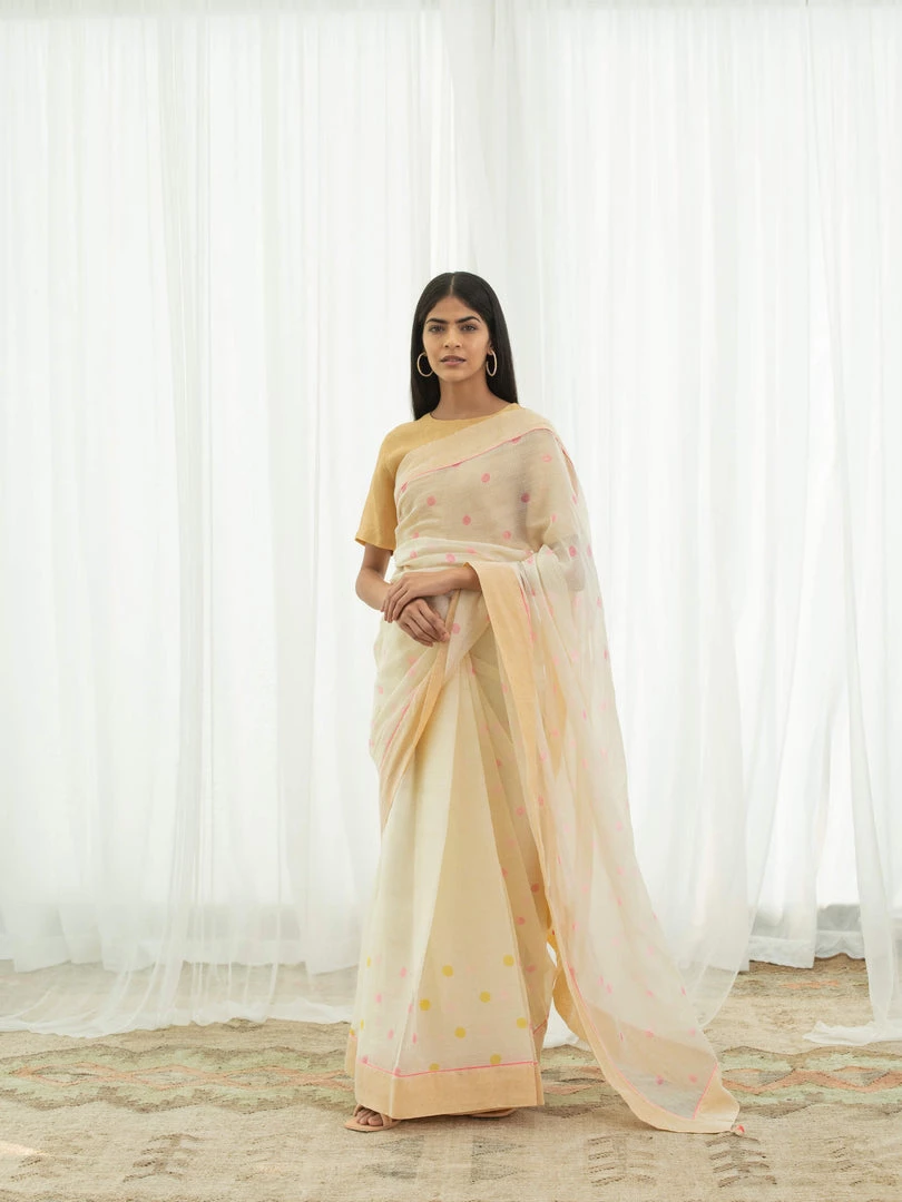 BunaStudio Sarees Sunflower Saree 9 BunaStudio Sarees Sunflower Saree