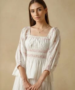 BunaStudio Sunrise-to-Sunset Blouse Tops & Blouses