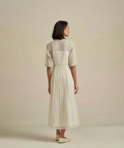 BunaStudio Maxi Dresses Tinsel Wrap Dress