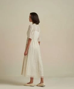 BunaStudio Maxi Dresses Tinsel Wrap Dress